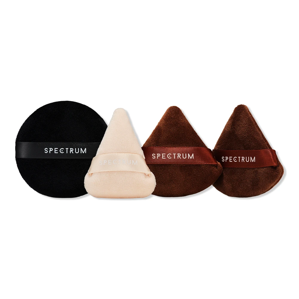 Spectrum Pantherine 4-Piece Pro Makeup Puff Bundle