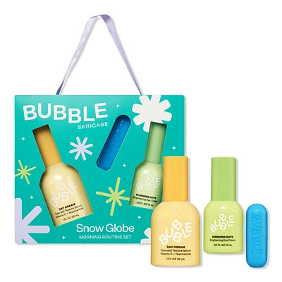 Bubble Snow Globe Morning Routine Set