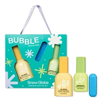 Bubble Snow Globe Morning Routine Set