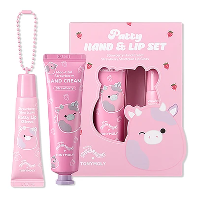 TONYMOLY Squishmallows Patty's Hand and Lip Set