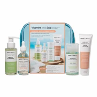 Vitamins and Sea beauty Skincare Minis + Travel Pouch