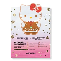 The Creme Shop Hello Kitty Glowing Snowflake Printed Essence Sheet Mask