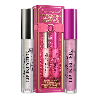 Too Faced Limited Edition Lip Injection Maximum Plump Duo