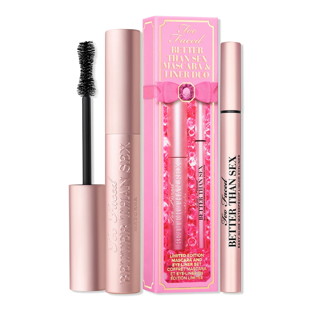 Too Faced Limited Edition Better Than Sex Mascara & Liquid Eyeliner Duo