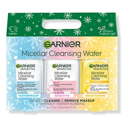 Garnier Holiday Kit with Travel-Size Micellar Waters