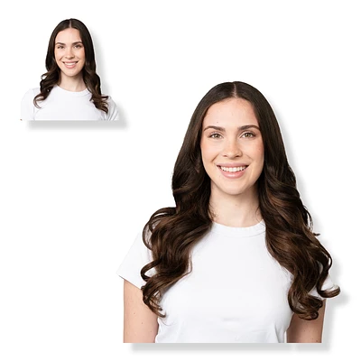 20" Clip-in Human Hair Extension - Milk Chocolate