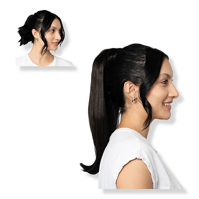 18" Human Hair Ponytail - Espreso
