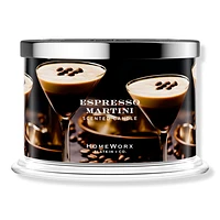 HomeWorx Espresso Martini 4-Wick Scented Candle