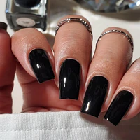 Crème Nail Polish - One-Coat Black