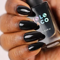 Crème Nail Polish - One-Coat Black