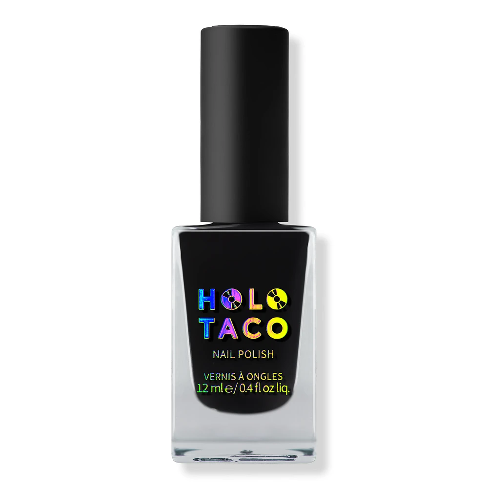 Crème Nail Polish - One-Coat Black