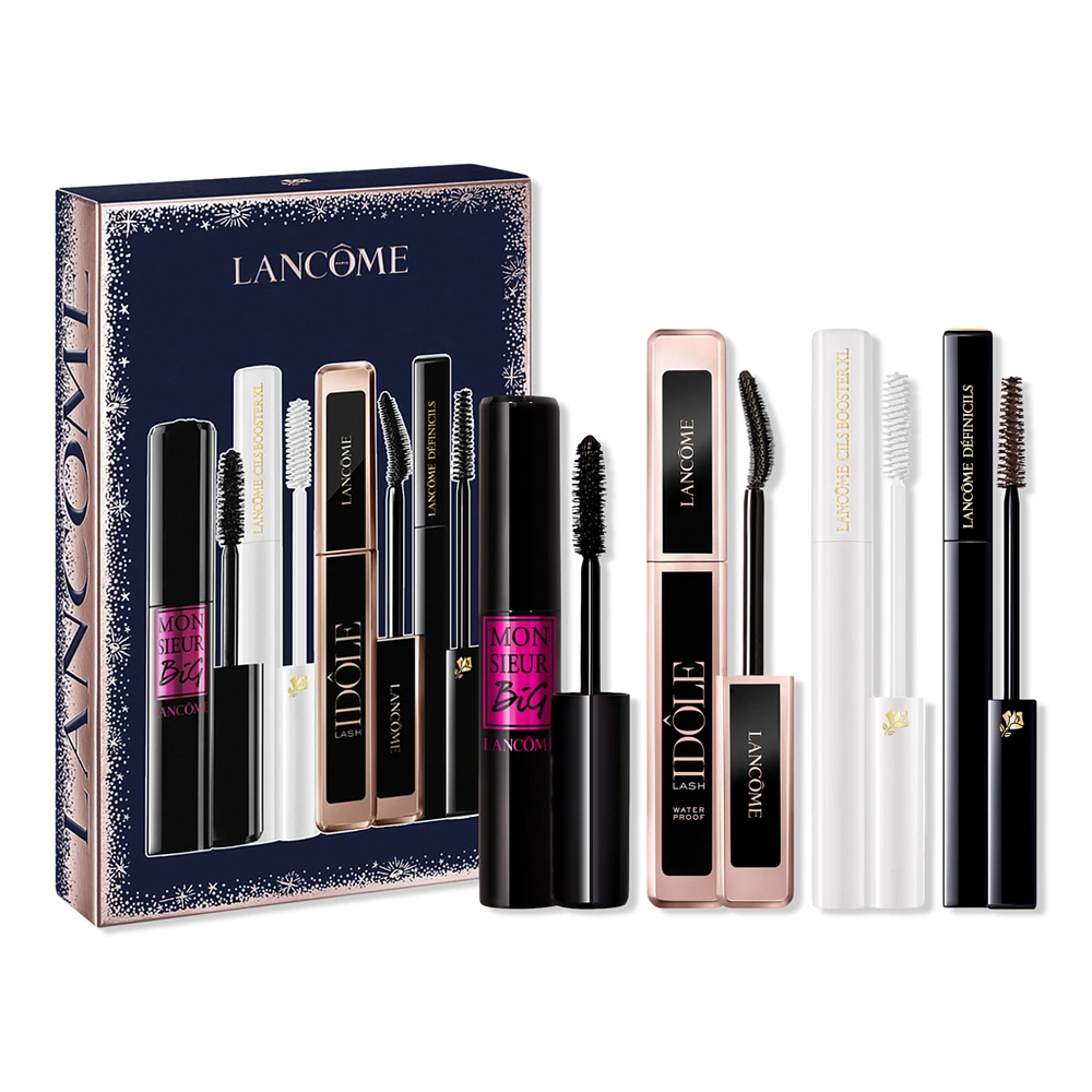 Lancome Lashes For Every Occasion Holiday 2024 4 Piece Mascara Gift Set