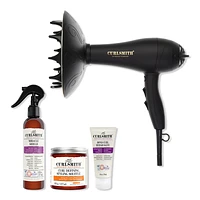 Curlsmith Defrizzion Dryer & XXL Diffuser and Haircare Bundle