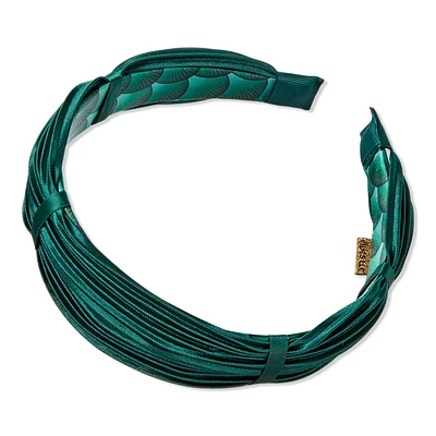 Scunci Wicked Emerald City Pleated Headband