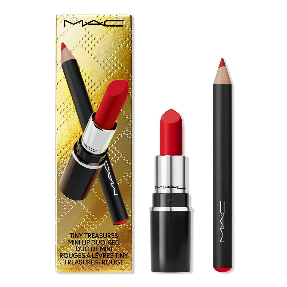 MAC Tiny Treasures Mini Lipstick + Lip Liner Duo - Red