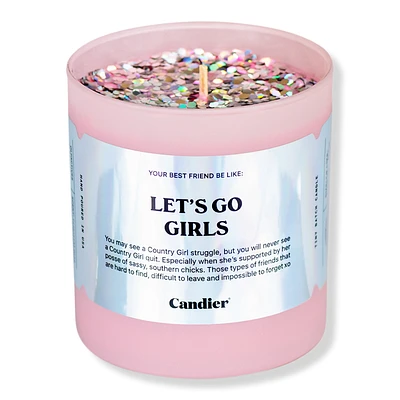 Candier Lets Go Girls Candle