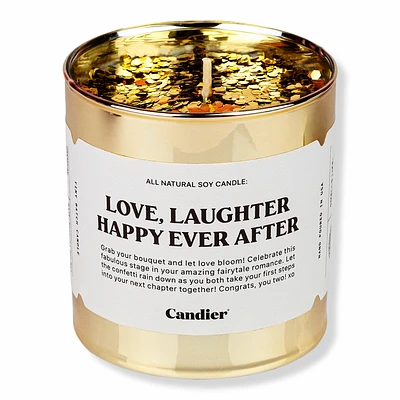 Candier Love Laughter Happy Ever After Candle