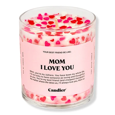 Candier Mom I Love You Candle