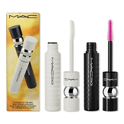 MAC Stacked To The Max M·A·Cstack Mascara Lash Duo Gift Set