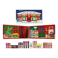 NYX Professional Makeup Limited Edition Home Alone Kevin's House 24 Piece Advent Calendar Holiday Gift