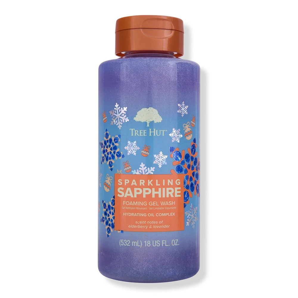 Tree Hut Sparkling Sapphire Foaming Gel Wash