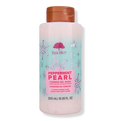 Tree Hut Peppermint Pearl Foaming Gel Body Wash