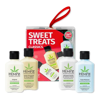 Hempz Limited Edition Sweet Treats Classics Mini Moisturizers Gift Set