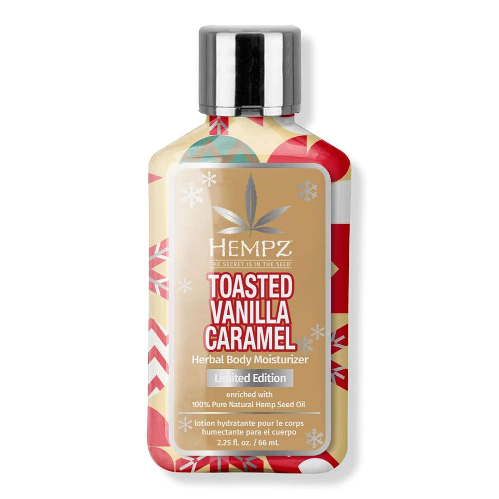 Hempz Limited Edition Toasted Vanilla Caramel Herbal Body Moisturizer