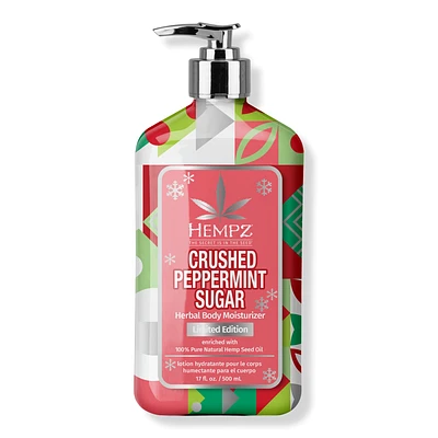 Hempz Limited Edition Crushed Peppermint Sugar Herbal Body Moisturizer