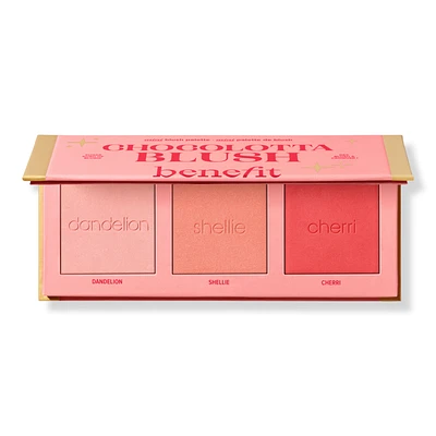 Benefit Cosmetics Chocolotta Blush Mini Blush Holiday Palette