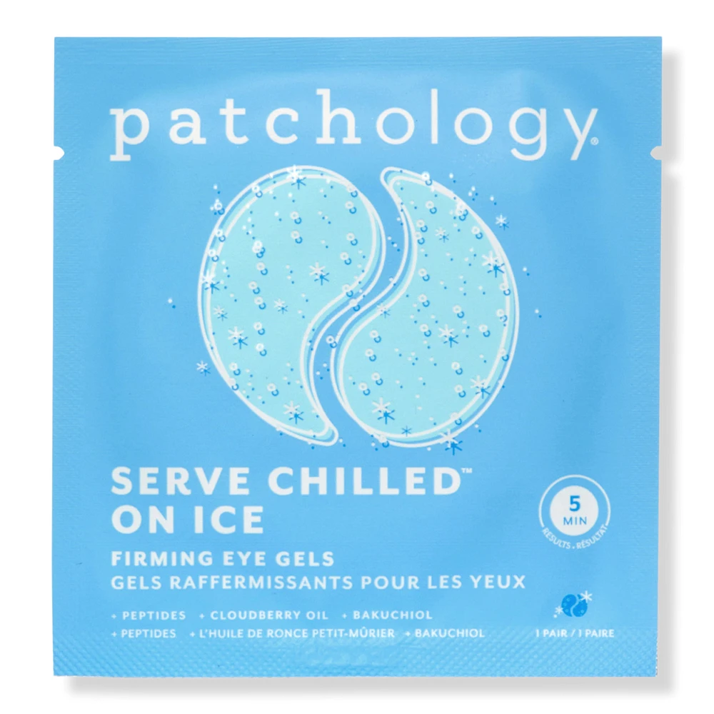 Patchology Travel Size Serve Chilled On Ice Firming Eye Gels