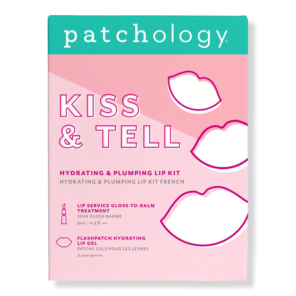 Patchology Kiss & Tell Hydrating & Plumping Lip Kit