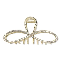 Scunci Holiday Gold Claw Clip