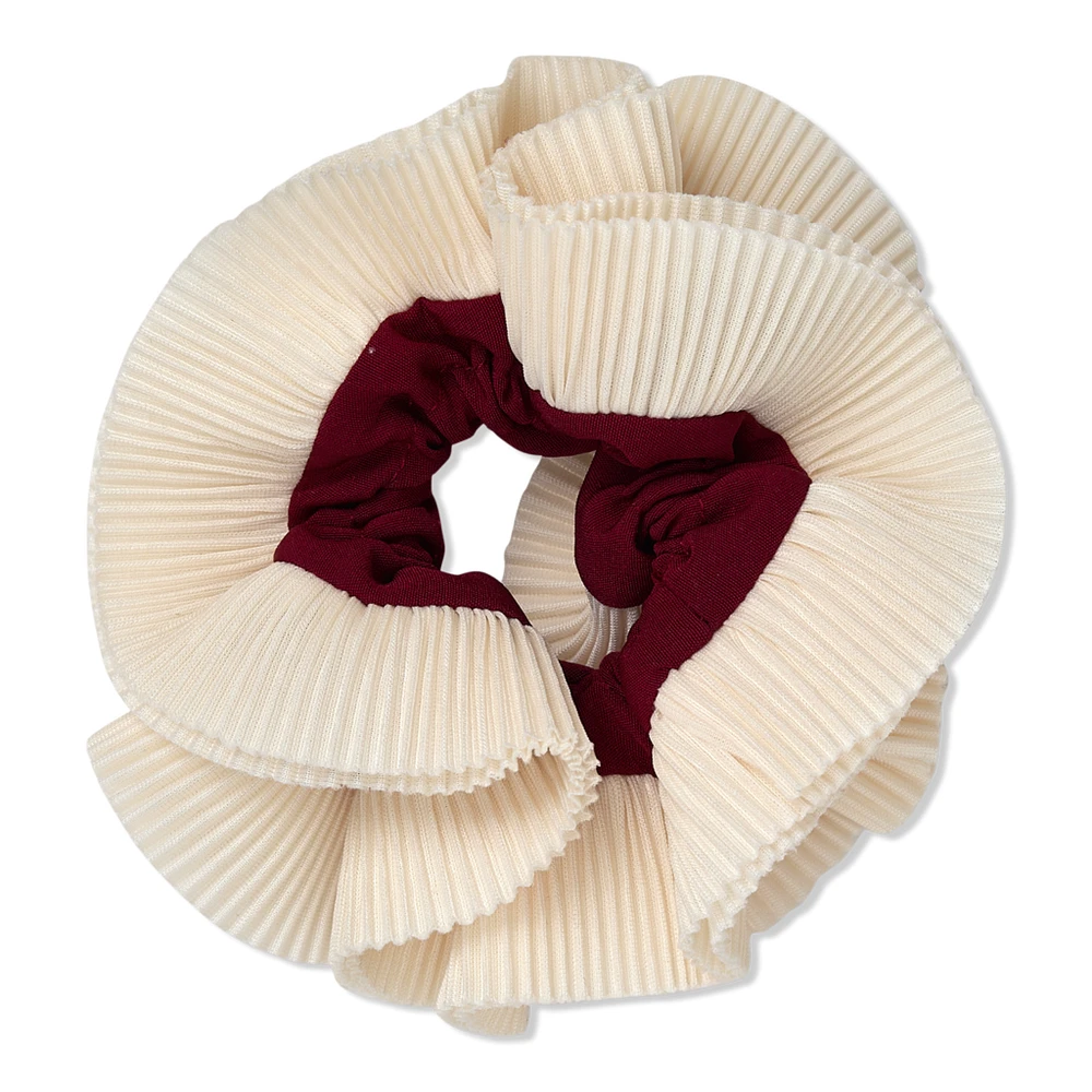 Scunci Holiday Ruffled Scrunchie