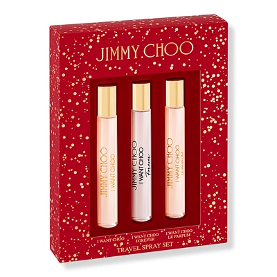 Jimmy Choo I Want Choo Travel Spray Gift Set