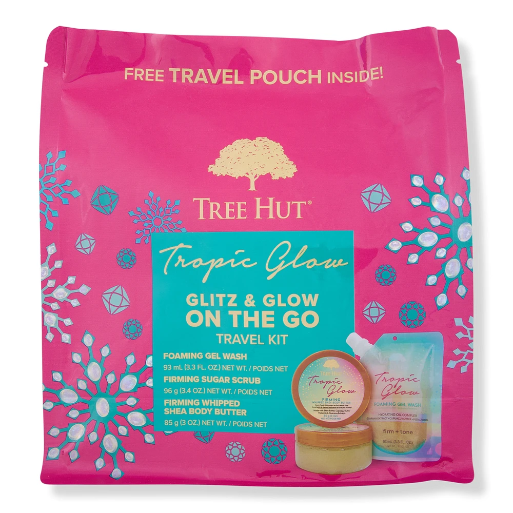 Tree Hut Glitz & Glow On the Go Travel Kit