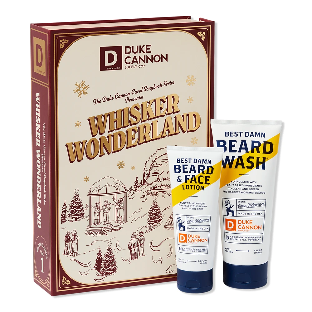 Duke Cannon Supply Co Whisker Wonderland Beard Gift Set