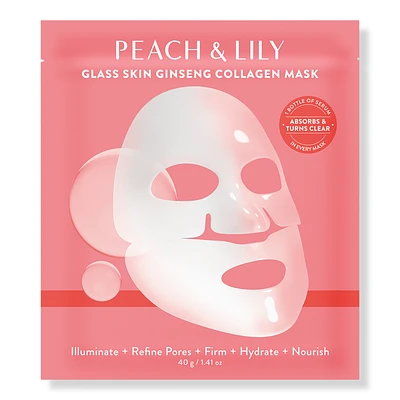 PEACH & LILY Glass Skin Ginseng Collagen Mask