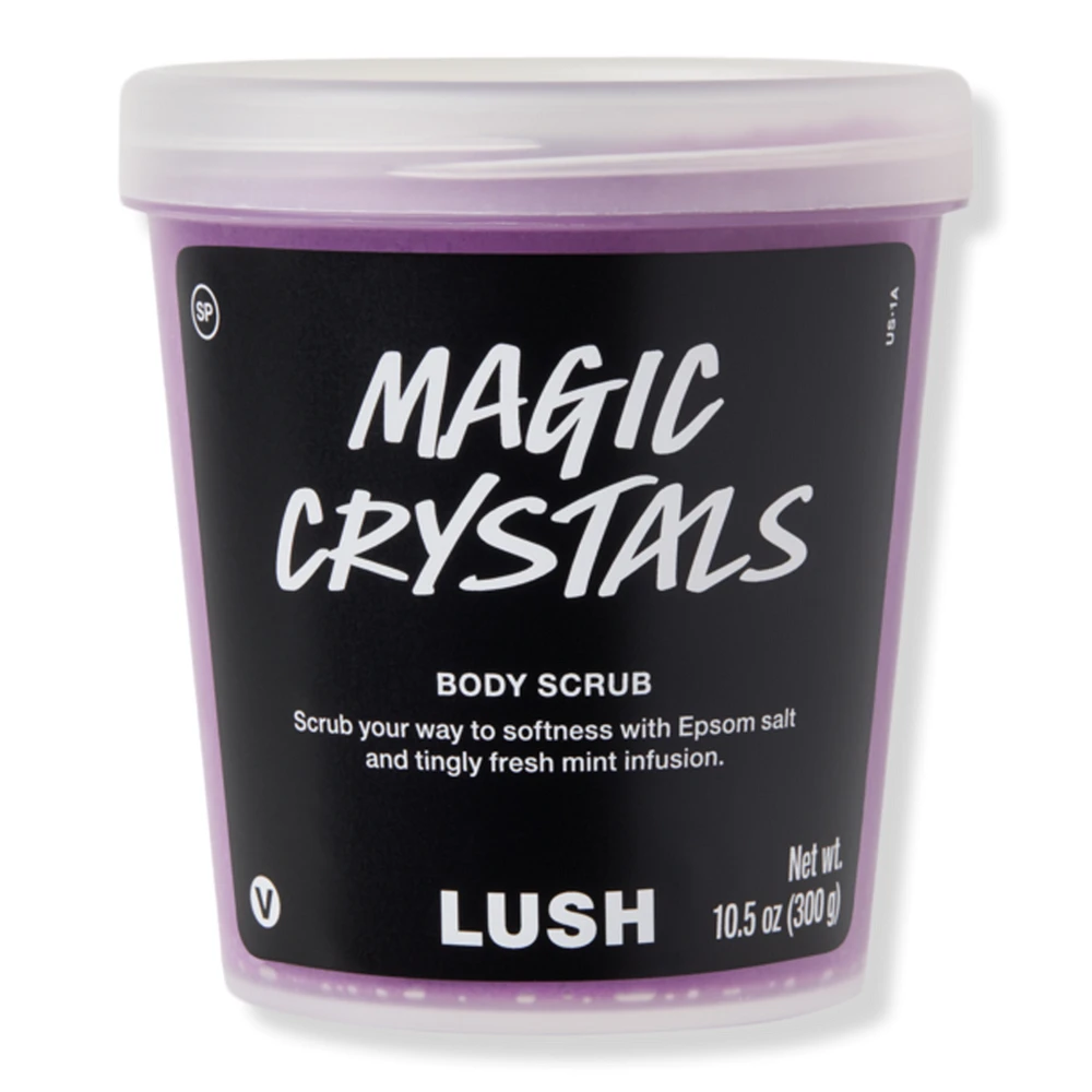 LUSH Magic Crystals Body Scrub