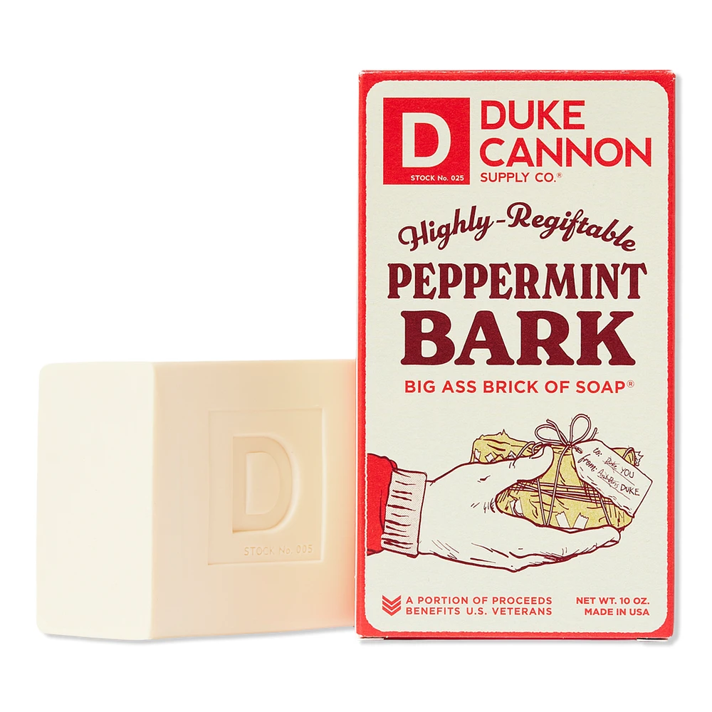 Duke Cannon Supply Co Big Ass Brick Of Soap - Peppermint Bark