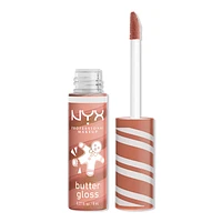 NYX Professional Makeup Limited Edition Holiday Butter Gloss Swirl Non Sticky Lip Gloss