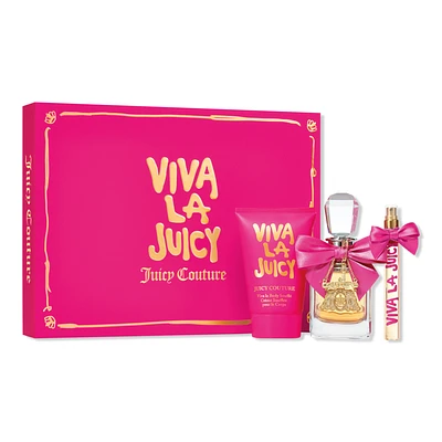 Juicy Couture Viva La Juicy Eau de Parfum 3 Piece Fragrance Gift Set