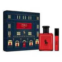 Ralph Lauren Polo Red Eau de Toilette Coffret 2 Piece Men's Fragrance Gift Set