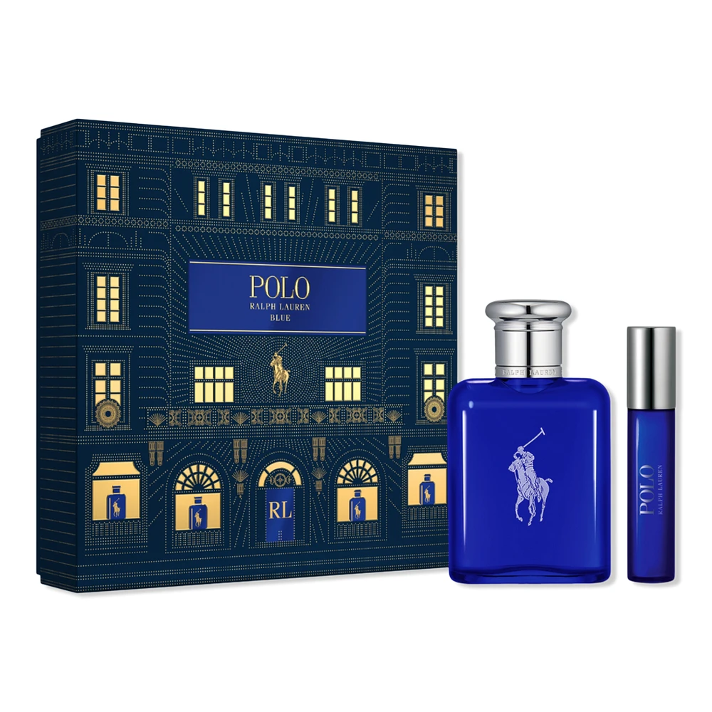 Ralph Lauren Polo Blue Eau de Toilette Coffret 2 Piece Men's Fragrance Gift Set