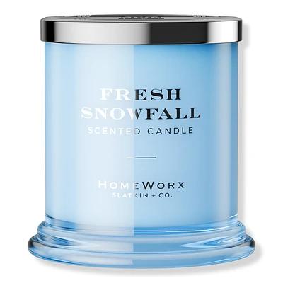 HomeWorx Fresh Snowfall 1-Wick Scented Candle