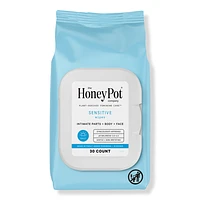 The Honey Pot Company Sensitive Daily Feminine Cleansing Wipes