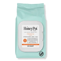 The Honey Pot Company Prebiotic Feminine Cleansing Wipes