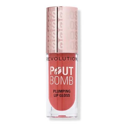 Pout Bomb Plumping Gloss - Melba Warm Peach