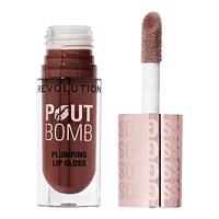 Pout Bomb Plumping Gloss - Espresso Cool Nude