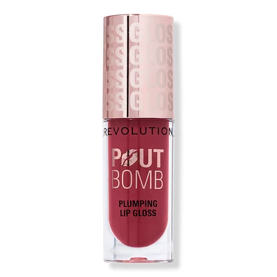Pout Bomb Plumping Gloss - Rosewood Rose Pink
